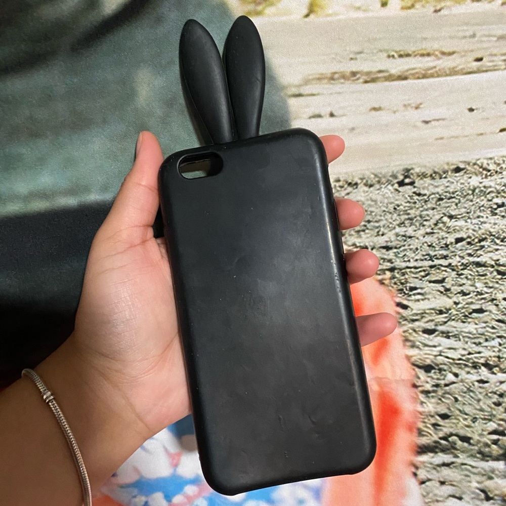 Black Rabito Iphone case